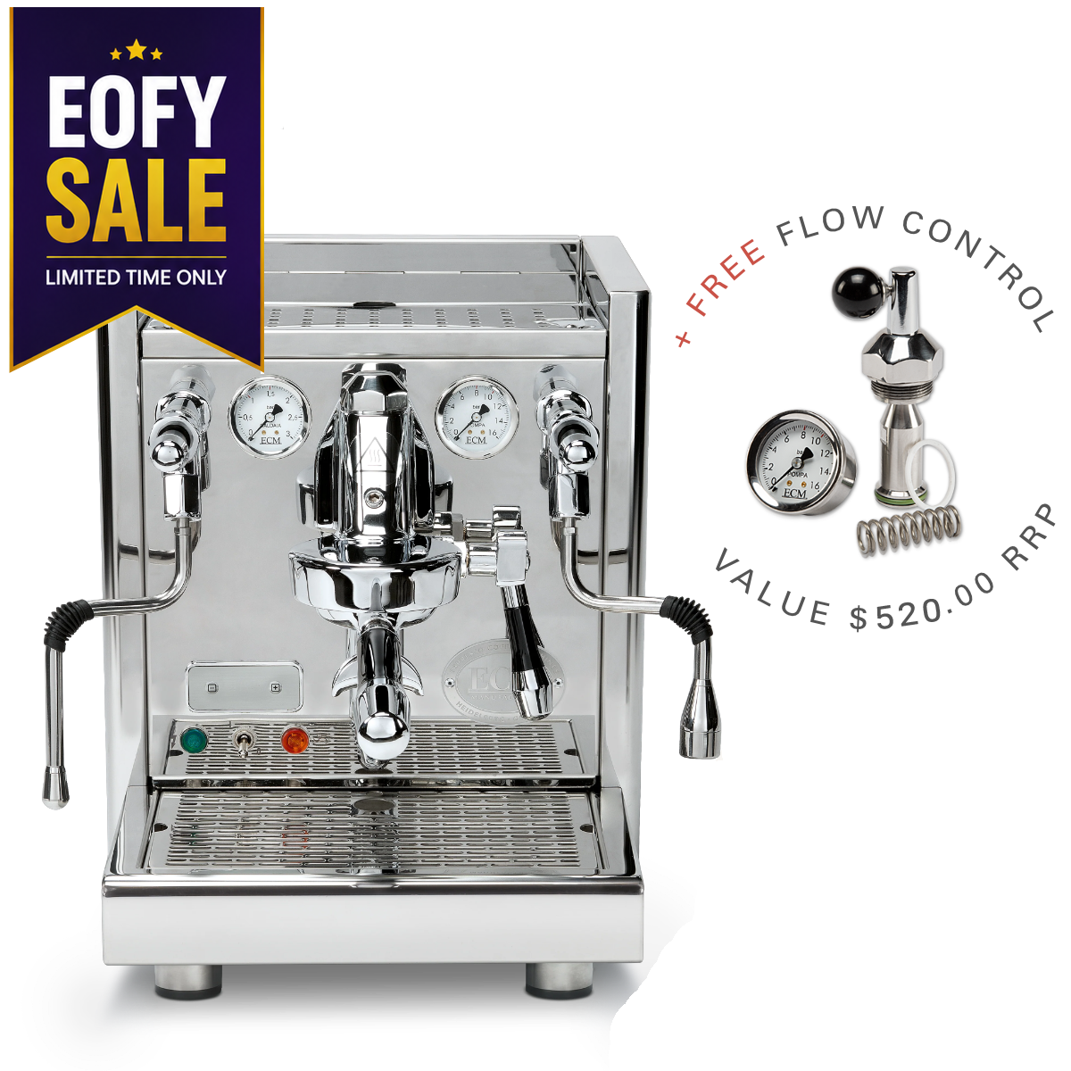 ECM Technika V + Flow Control