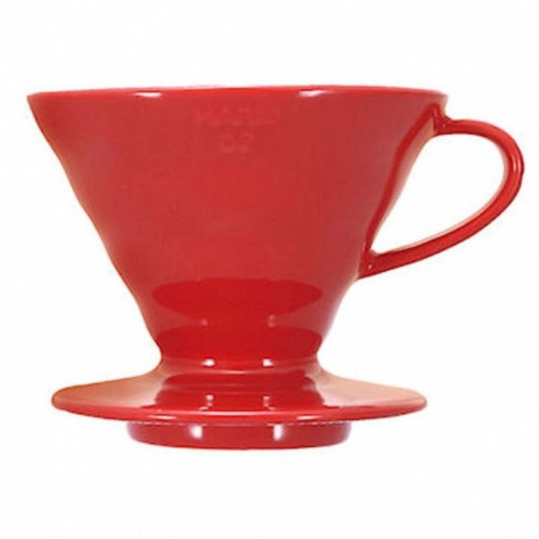 Hario V60 2cup Red Porcelain Dripper